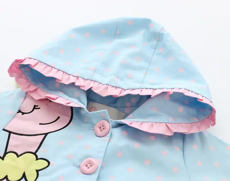 2018 Baby Coat windbreaker Girls Hoodies Toddler Girl Jackets Cartoon Kids Outerwear Spring Fashion children's clothing 1-4 Year 19