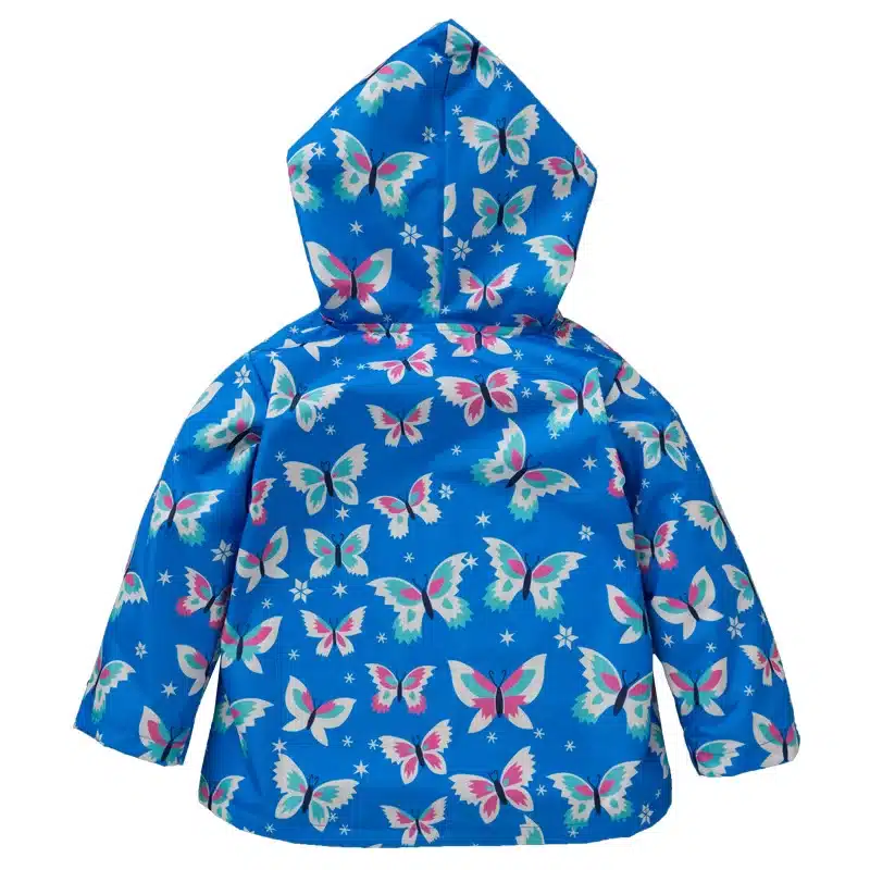 Children Girls Jackets hooded Cartoon Printing Trench Outerwear Kids Coat Baby Raincoat Spring Outwear Brand Children Clothing 3