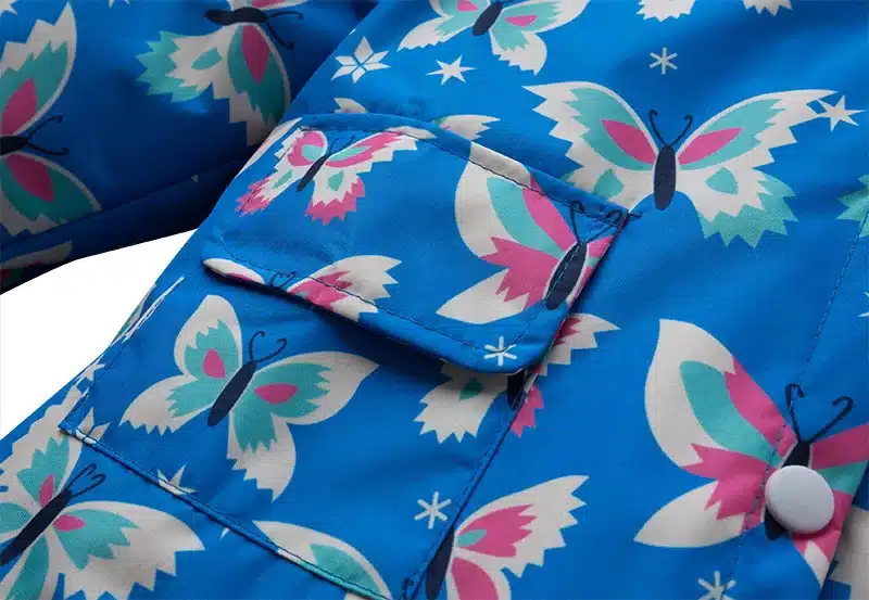 Children Girls Jackets hooded Cartoon Printing Trench Outerwear Kids Coat Baby Raincoat Spring Outwear Brand Children Clothing 22