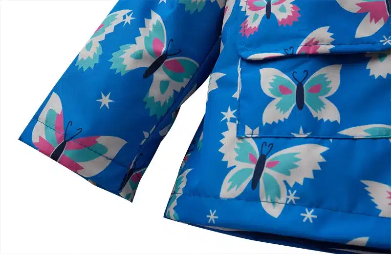 Children Girls Jackets hooded Cartoon Printing Trench Outerwear Kids Coat Baby Raincoat Spring Outwear Brand Children Clothing 25