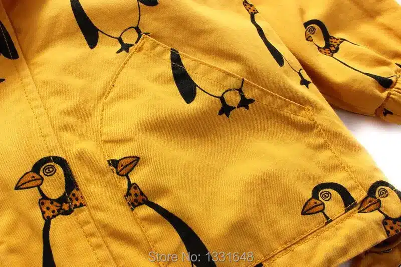 Boy jacket hooded 2016 spring new fashion boys clothes cotton kids outerwear cartoon printed children jackets 2-8T 21