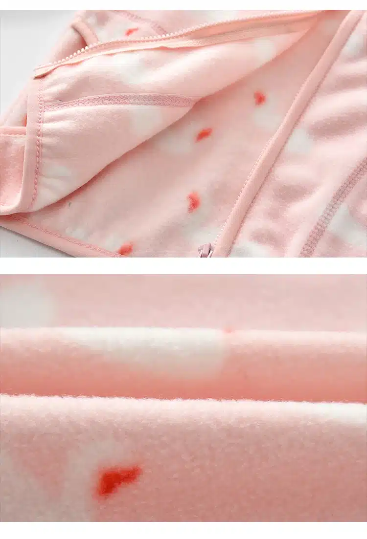 SVELTE Spring Fall Winter for Children Kids Girls Cute Soft Polar Fleece Jacket Coat Outerwear Cardigan Clothes Sweatshirt 15