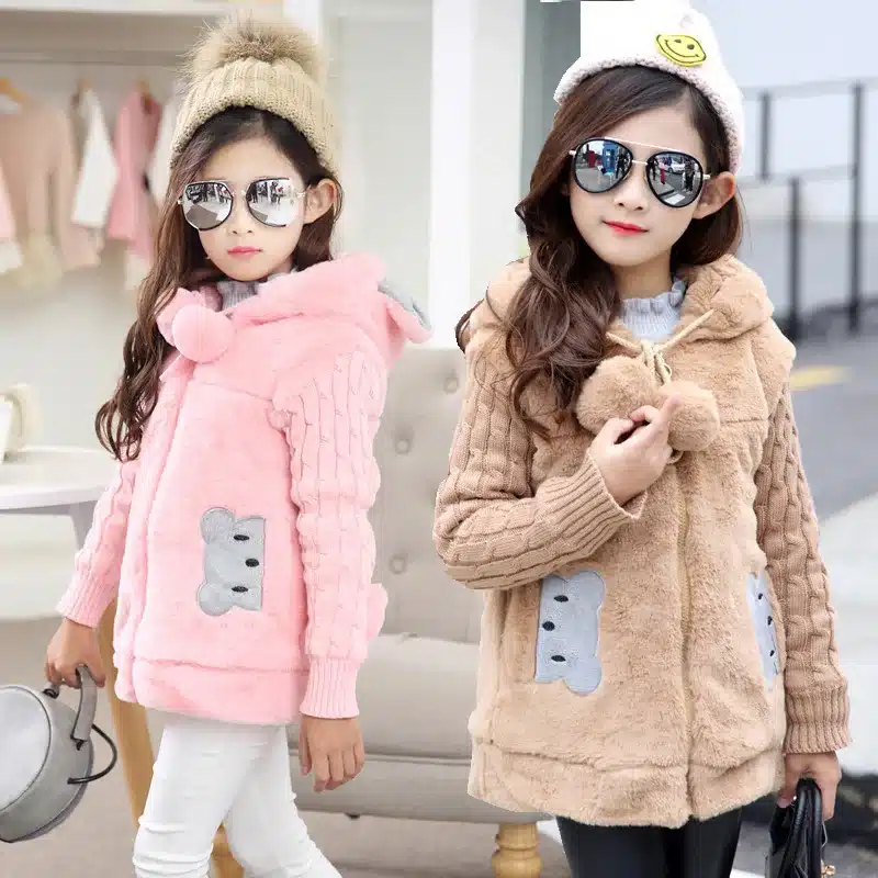 Hot New Girls clothing Baby Coats for Girls Flower Jackets For Spring Autumn Kids Clothes Double-Breasted Top children Outwear 10