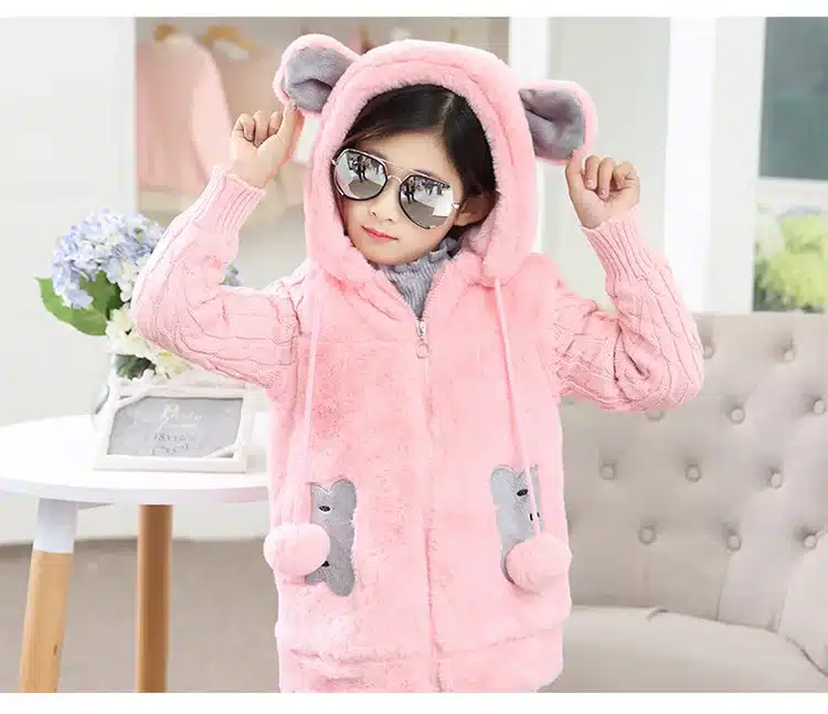 Hot New Girls clothing Baby Coats for Girls Flower Jackets For Spring Autumn Kids Clothes Double-Breasted Top children Outwear 18