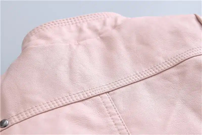 Kids PU Leather Spring Jacket Kids Jackets Girls Leather Coat Children Outerwear Leather Boys Brand Jacket Windbreaker 2T-10T 13