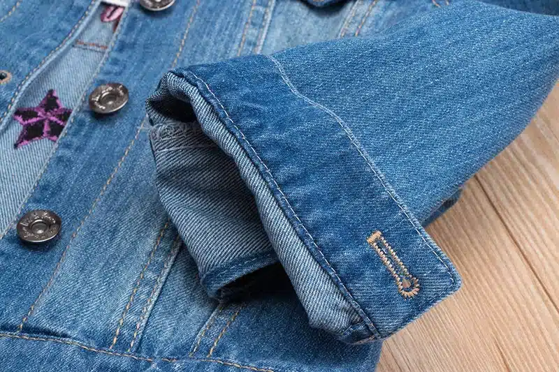 2018 Spring Autumn Girls Denim Jacket Children Jeans Jacket Rainbow Unicorn Embroidered Kids Denim Coat For Girls Clothing 20
