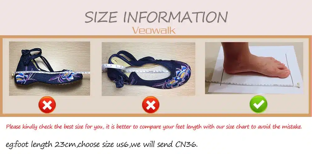 Veowalk High End Floral Embroidered Women Cotton Short Ankle Boots Ladies Casual Block High Heel Pumps Shoes for Elegant Ladies 11