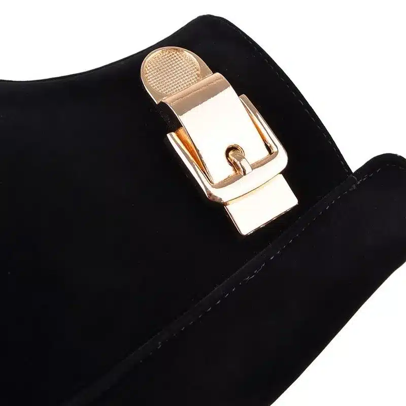 ASUMER Plus size 34-43 fashion women boots round toe nubuck square heels autumn ankle boots for women ladies shoes female 24