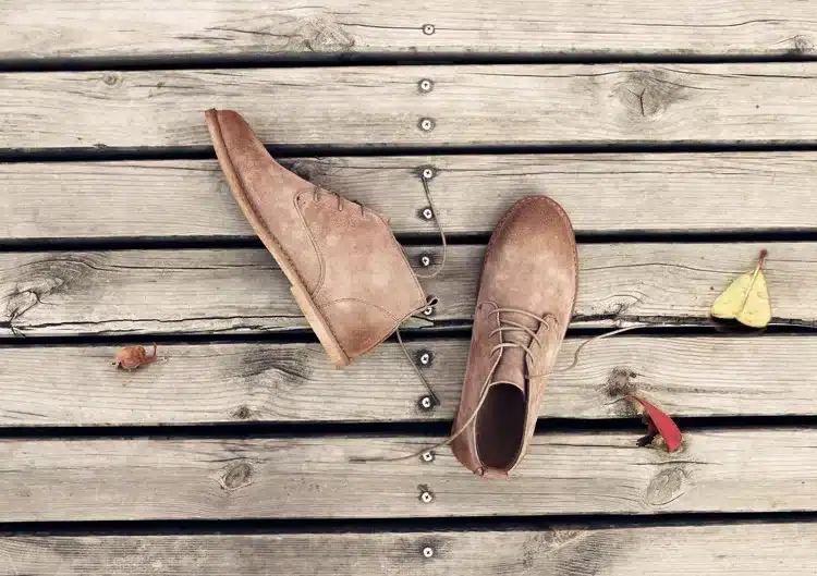 Classic genuine leather tooling boots crazy horse leather martin boots men fashion desert boots popular high top leather shoes 21