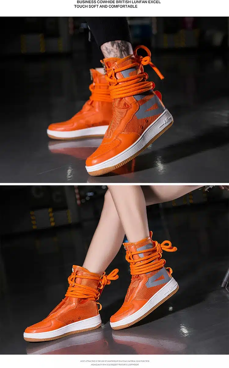 Designer Hip Hop Men boots Casual high top sneakers Men Tenis Sapato Masculino zapatos hombre Basket Man light breathable Shoes 19
