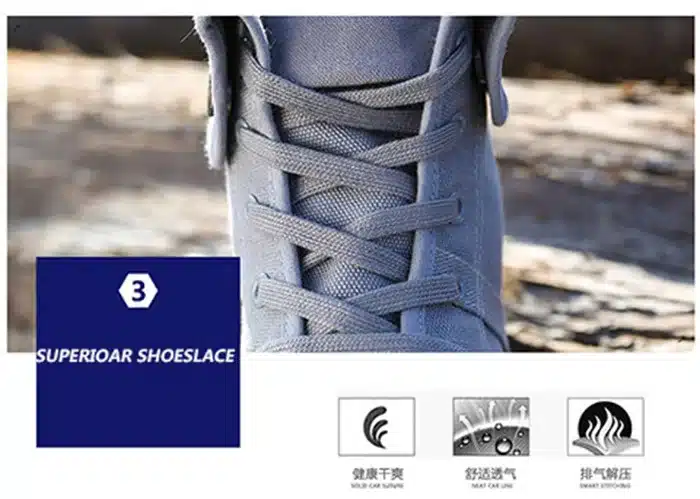 Merkmak Canvas Shoes Men Boots Leisure High Top Ankle for Male Flats Footwear Casual Spring Autumn Camouflage Blue Wholesale 27