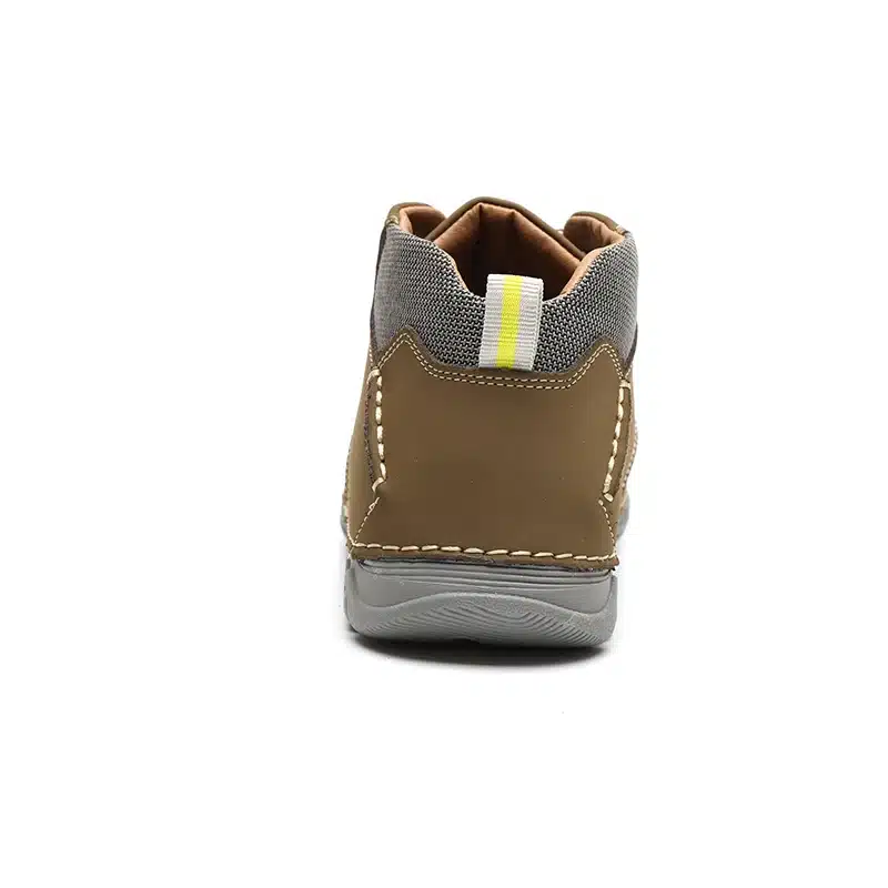 LINGGE Brand Snow Shoes Men Boots 100% Genuine Leather Warm Fur Men Boots Handmade Plus Size Men Shoes Casual Ankle Lace-Up Boot 26