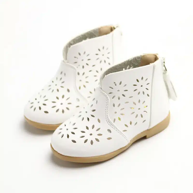 2018 New Toddler Girl Boots for Kids Children PU PU Cut Boots Girls Princess Spring Fall Kids Shoes 4