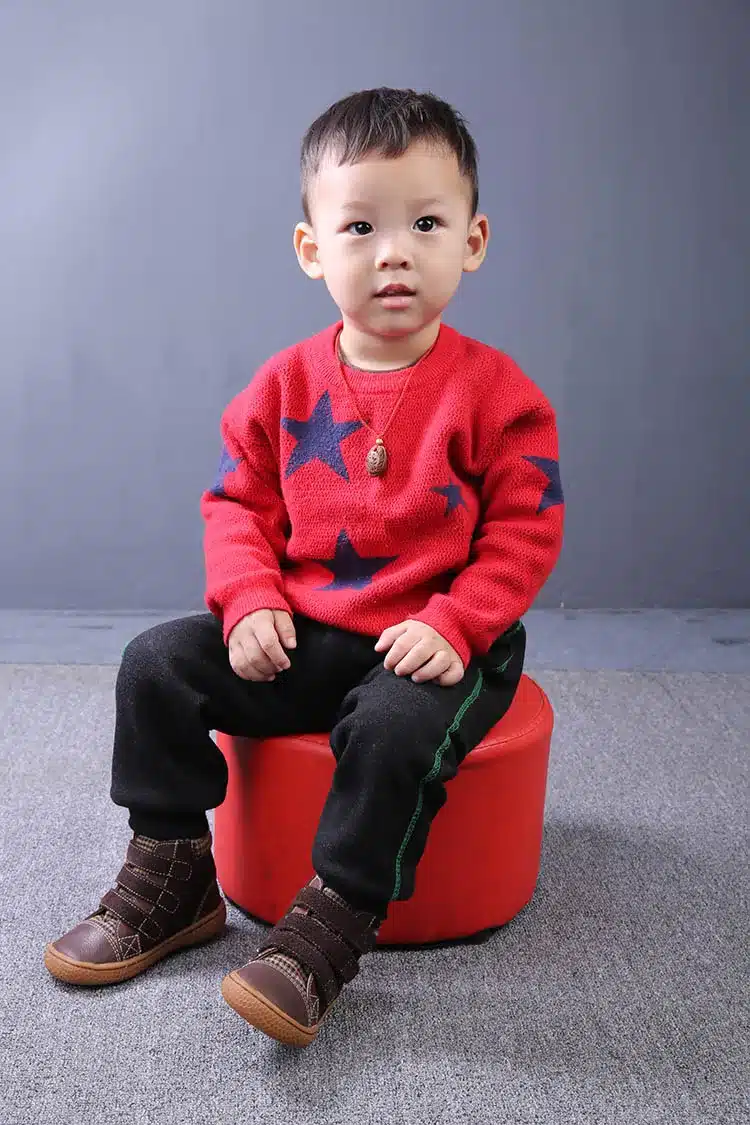 Children shoes 2018 spring autumn Boys grils Ankle Boots leather kids brown short boots Sports Sneakers Flat Toddler shoes 25-30 24
