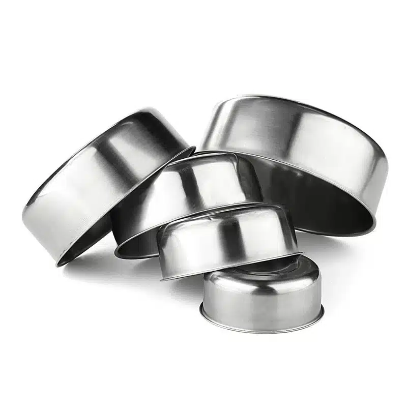 5Pcs/set New Stainless Steel Mixing Crisper Food Container Bowls Silver Color 5 Bowls with 5 Lids Kitchen Pot Tableware Tools 2
