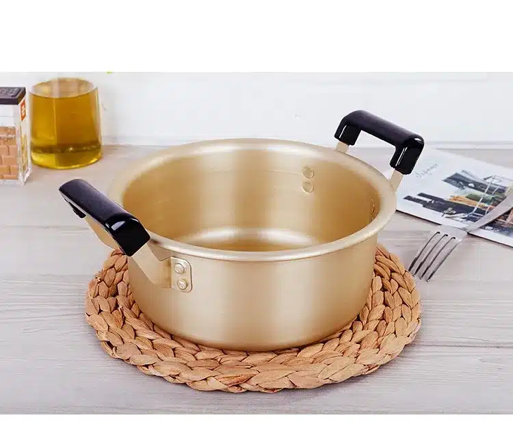 18CM/20CM Heating Pot Different Sizes Stainless Steel Instant Noodles Mike Egg Soup Cooking Pot Kitchen Cookware Free shipping 4