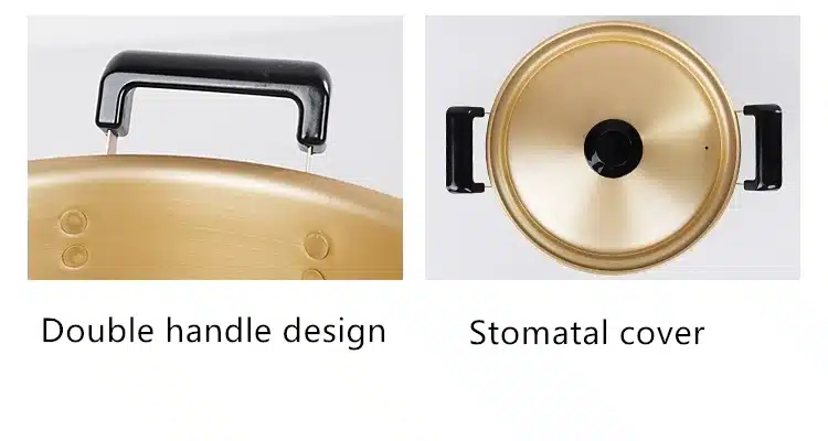18CM/20CM Heating Pot Different Sizes Stainless Steel Instant Noodles Mike Egg Soup Cooking Pot Kitchen Cookware Free shipping 10