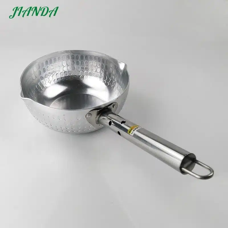 JIANDA Aluminum Cooker Boiled Porridge Japanese Style kitchen Cookware Cooking Pots Long handle Frying Pans Wok Frigideira 14