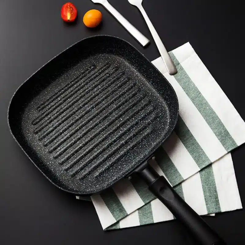 No Oil-smoke Pan Steak Frying Pan Breakfast Frying Eggs Only Use for Gas Cooker Non-Stick Pans kitchen Cooking Helper 25