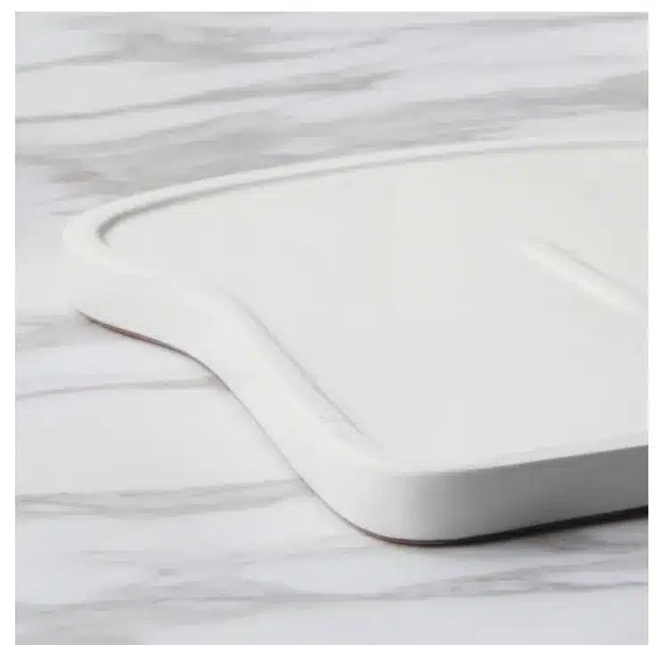 Best 6.5 Inch Creative Toast Shape Ceramic Dinner Plate Porcelain Food Tray Kitchen Tools Tableware Kid Breakfast Bread Plate 21