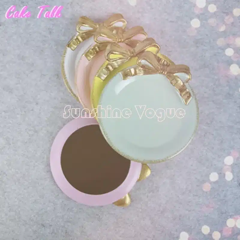 Dessert plate 11cm resin tray for afternoon tea bowknot decoration plate for cupcake decorator tools 2