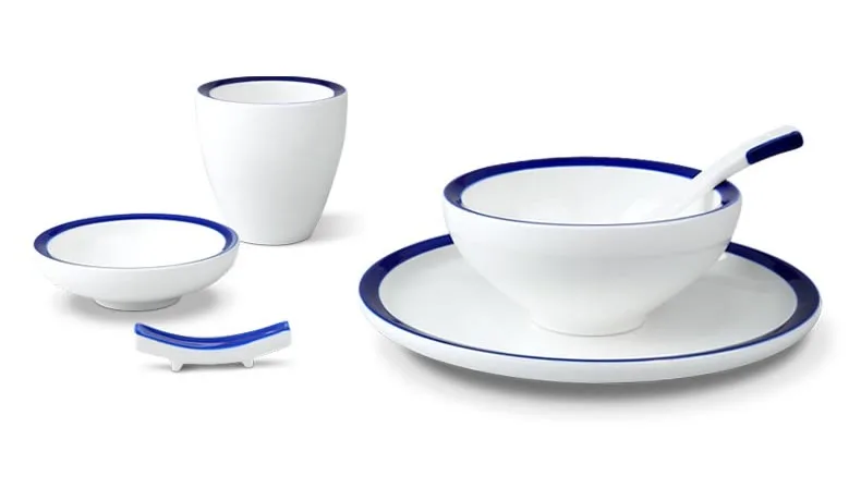 4 Pcs Set Simple Modern Hotel Kitchen Dinnerware Accessories 1 Person Dinner Set Creative Tableware Ceramic Mug Spoon Plate Bowl 1