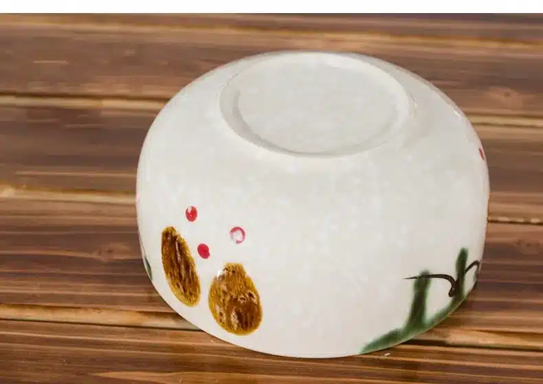 1000ml Vintage Japanese Style Ceramic Tableware Ramen Mixing Bowl Fruit Salad Big Bowls Soup Rice Bowls Creative Home Dinnerware 10