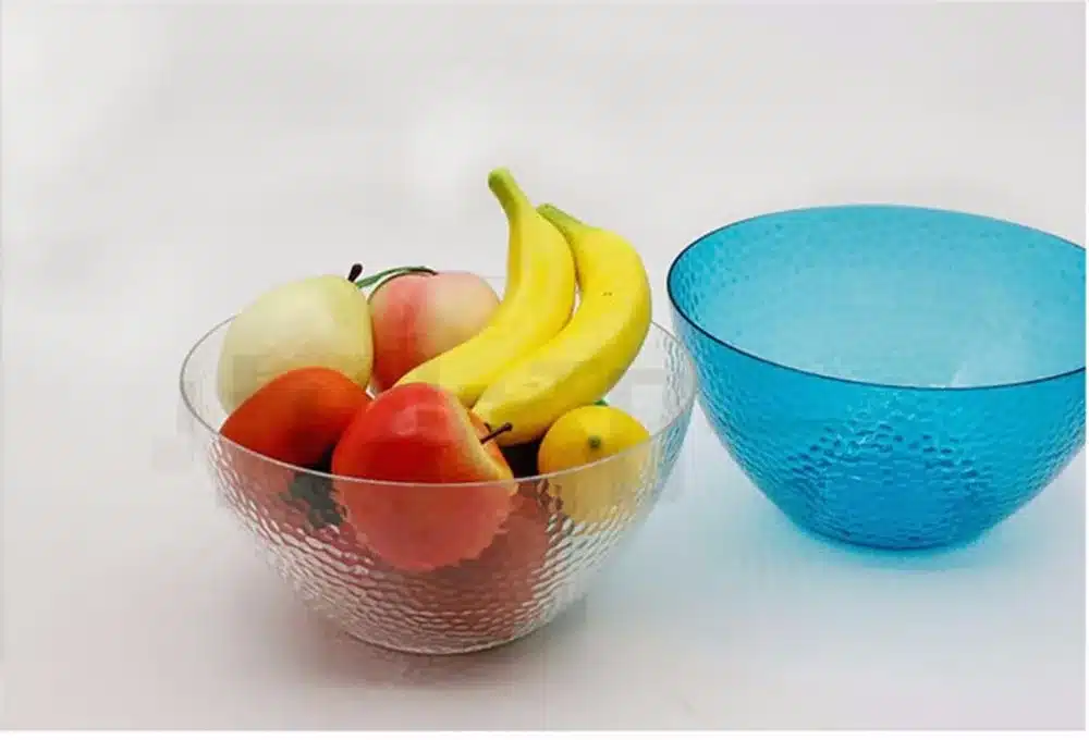 Colorful Big Salad Bowls Bubble Salad Bowl Fast Food Tray ice cream Bowl Lucency Food Container 10 inch Diameter 25.5cm 1pcs 20
