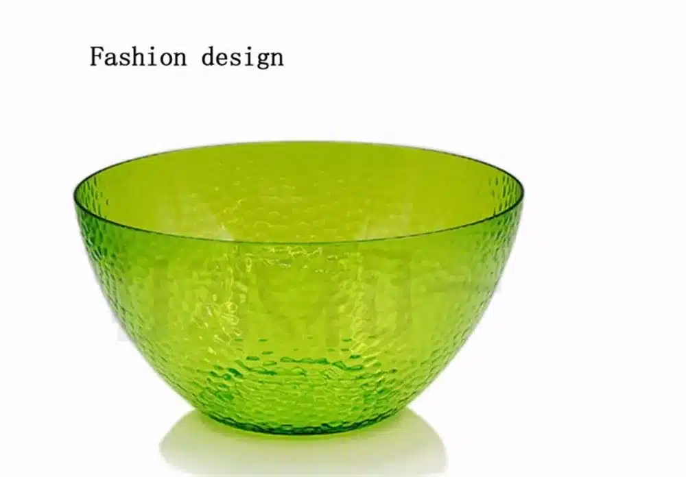 Colorful Big Salad Bowls Bubble Salad Bowl Fast Food Tray ice cream Bowl Lucency Food Container 10 inch Diameter 25.5cm 1pcs 24