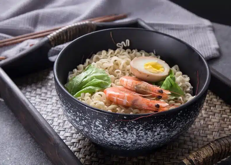Japanese Style Vintage Soup Rice Bowl Hand-Pulled Noodle Big Bowl Dessert Salad Holder / Home Kitchen Tableware Dinnerware Decor 1