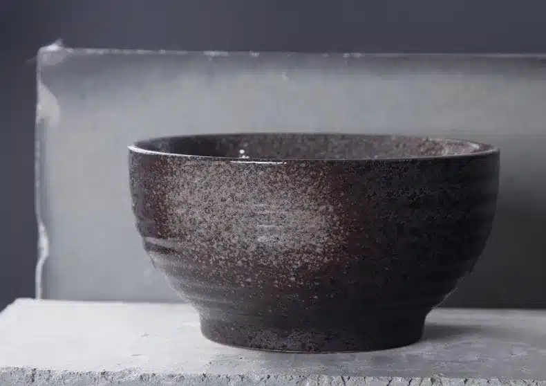 Japanese Style Vintage Soup Rice Bowl Hand-Pulled Noodle Big Bowl Dessert Salad Holder / Home Kitchen Tableware Dinnerware Decor 3