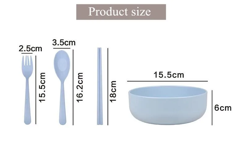 Big promotion The surface of wheat straw bowl buy send tableware MCC1145 6