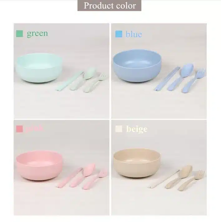Big promotion The surface of wheat straw bowl buy send tableware MCC1145 7