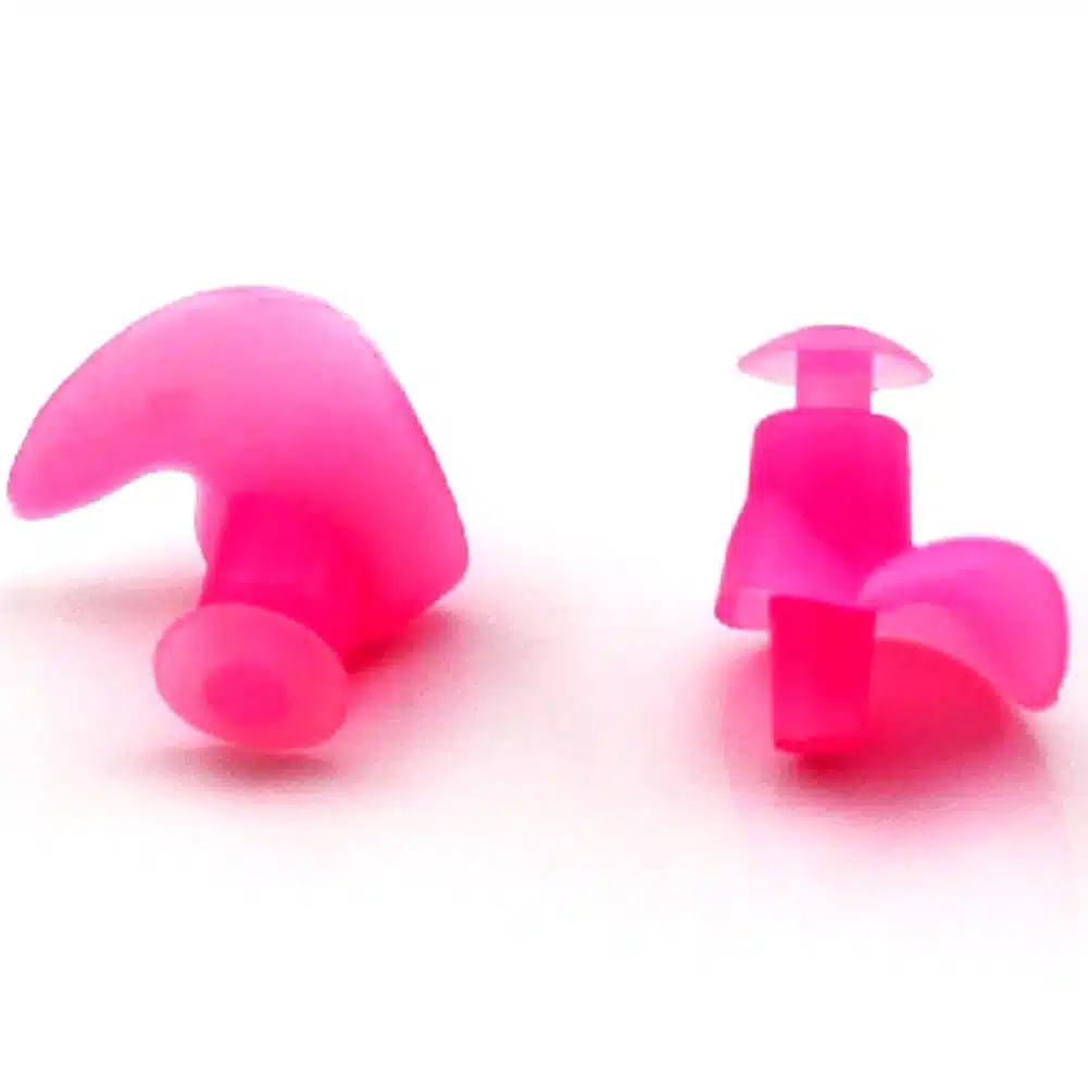 1 Pair Hot Waterproof Swimming Professional Silicone Swim Earplugs for Adult Swimmers Children Diving Soft Anti-Noise Ear Plug 5
