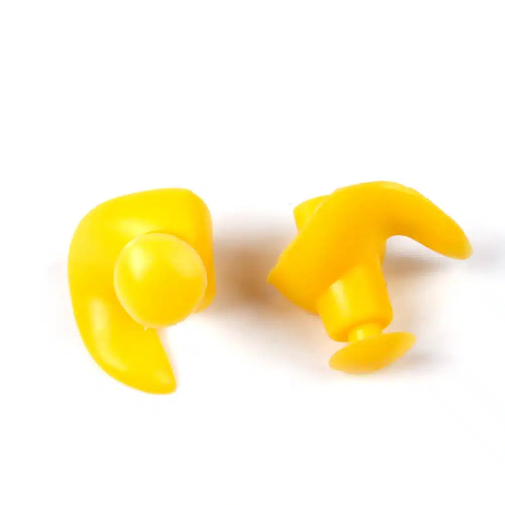 1 Pair Hot Waterproof Swimming Professional Silicone Swim Earplugs for Adult Swimmers Children Diving Soft Anti-Noise Ear Plug 8