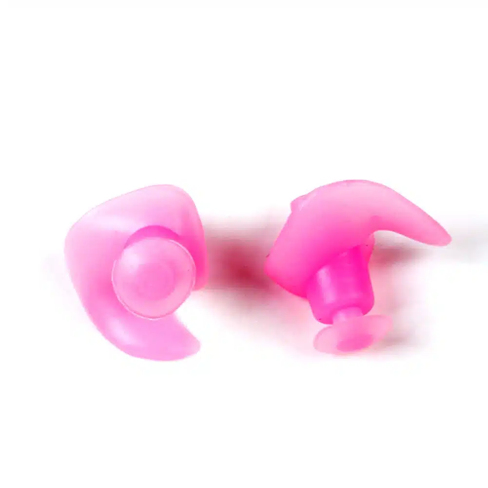 1 Pair Hot Waterproof Swimming Professional Silicone Swim Earplugs for Adult Swimmers Children Diving Soft Anti-Noise Ear Plug 10