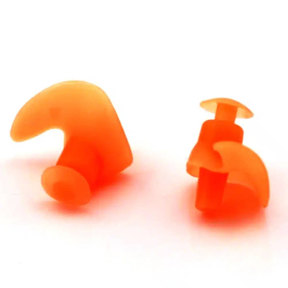 1 Pair Hot Waterproof Swimming Professional Silicone Swim Earplugs for Adult Swimmers Children Diving Soft Anti-Noise Ear Plug 12