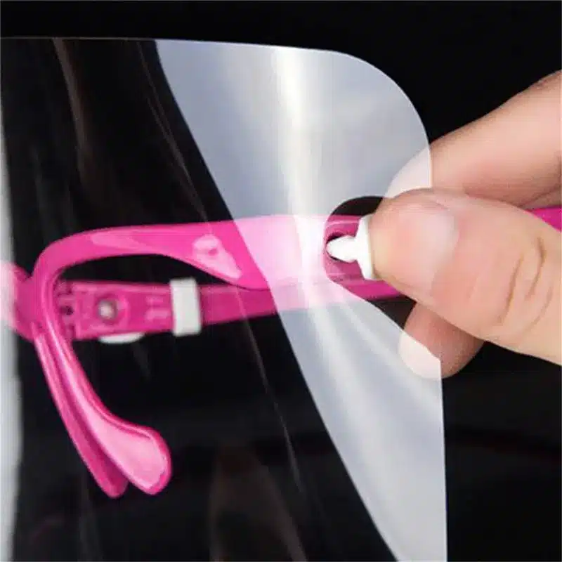 Face Protection Oil Splash Preventing Anti-Scald Spilled Fume Mask Safe Frame Kitchen Tools Shield Cooking Gadgets 17