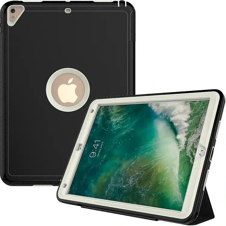 360 full protection Case For apple ipad pro 10.5 Kids Safe Shockproof Heavy Duty TPU Hard Cover kickstand design for ipad A1701 13