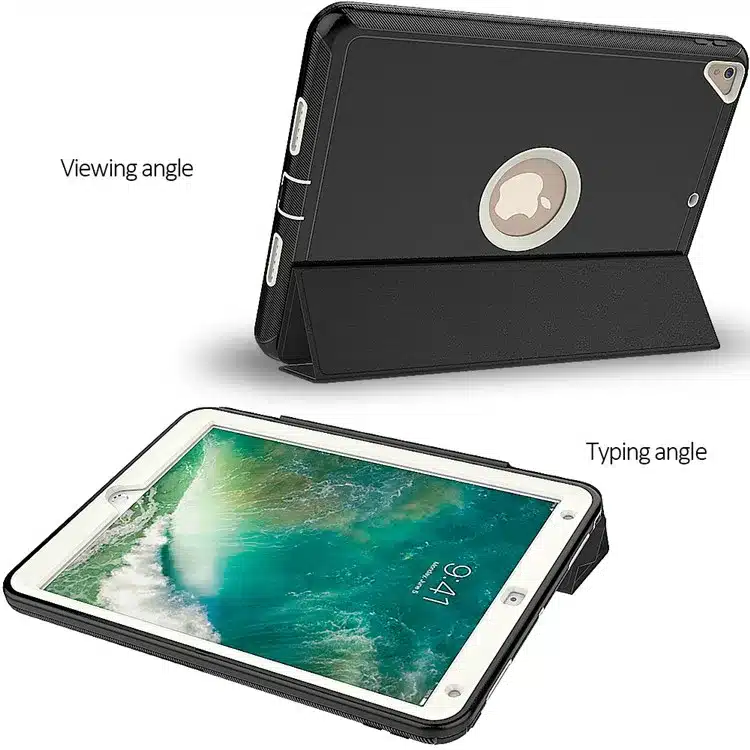 360 full protection Case For apple ipad pro 10.5 Kids Safe Shockproof Heavy Duty TPU Hard Cover kickstand design for ipad A1701 14