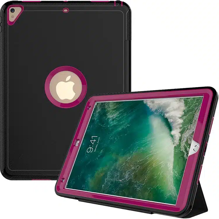 360 full protection Case For apple ipad pro 10.5 Kids Safe Shockproof Heavy Duty TPU Hard Cover kickstand design for ipad A1701 18