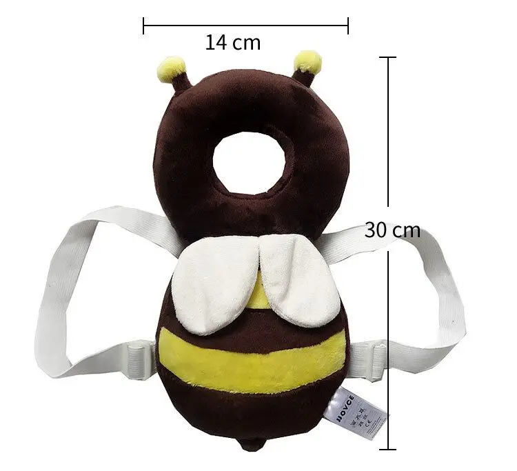 Free ship! JJ OVCE baby head protection pad / step mat small bees learn to sit after the crash pillow baby Bees pad babyfond 2