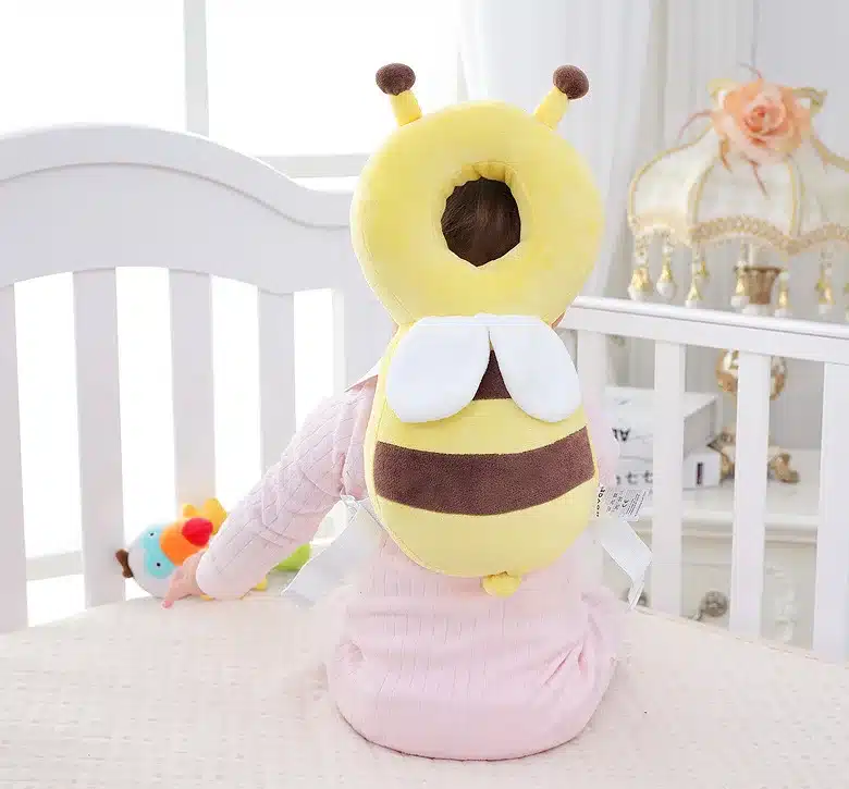 Free ship! JJ OVCE baby head protection pad / step mat small bees learn to sit after the crash pillow baby Bees pad babyfond 4