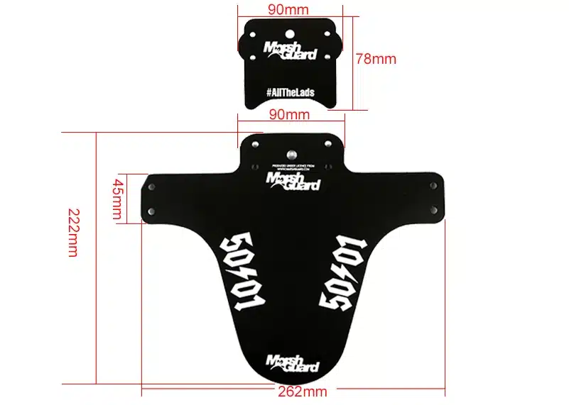 MARSH GUARD Bicycle Fenders 50/ 01 Mud Guard MTB Bike Cycling Front Fender XC TR AM ENDURO DH FR Bicycle Mudguard Bike Fenders 24