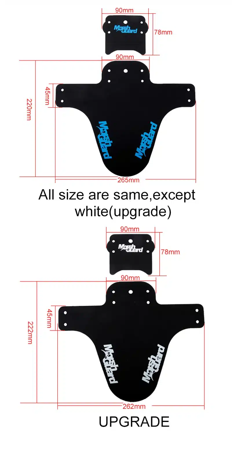 MARSH GUARD Bicycle Fenders 50/ 01 Mud Guard MTB Bike Cycling Front Fender XC TR AM ENDURO DH FR Bicycle Mudguard Bike Fenders 25