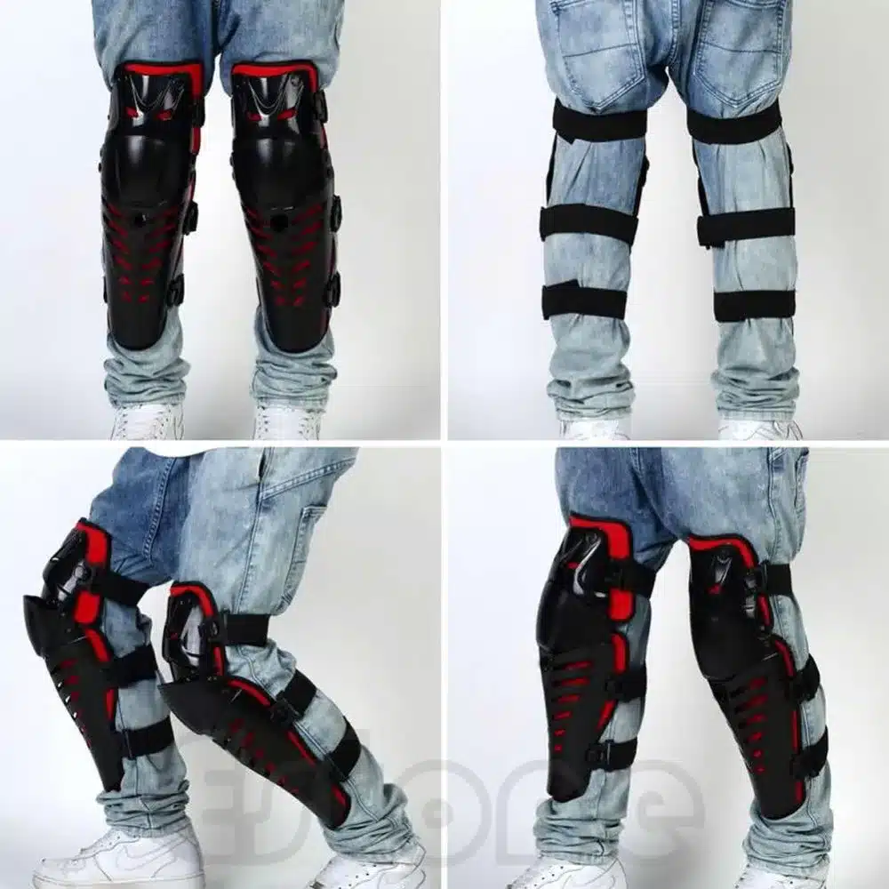 New Motorcycle Racing Motocross Knee Protector Pads Guards Protective Gear High Quality 16
