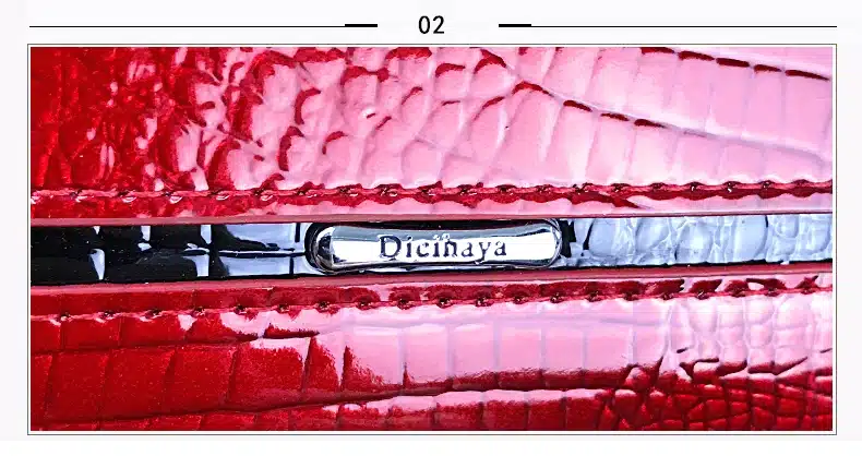 DICIHAYA Genuine Leather Women Wallet Multifunction Womens Clutch Wallets Brand Purses Femme Billetera Card Holder Phone Bag 12