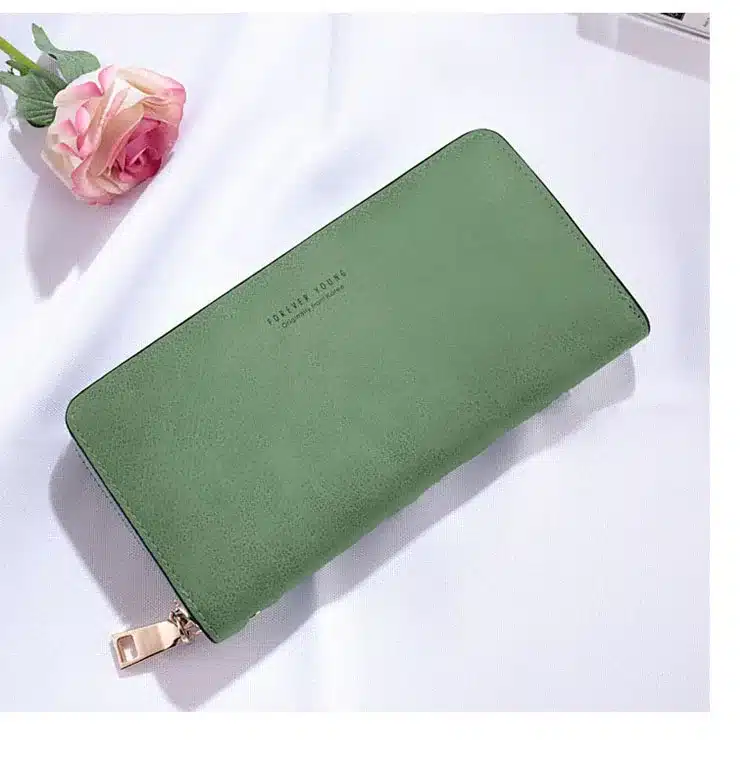 Brand Designer Wristband Wallets Women Many Departments Clutch Wallet Female Long Large Card Purse Ladies Handbag 23