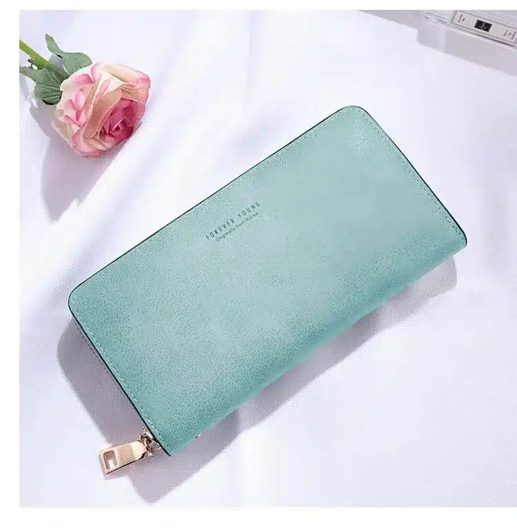 Brand Designer Wristband Wallets Women Many Departments Clutch Wallet Female Long Large Card Purse Ladies Handbag 24