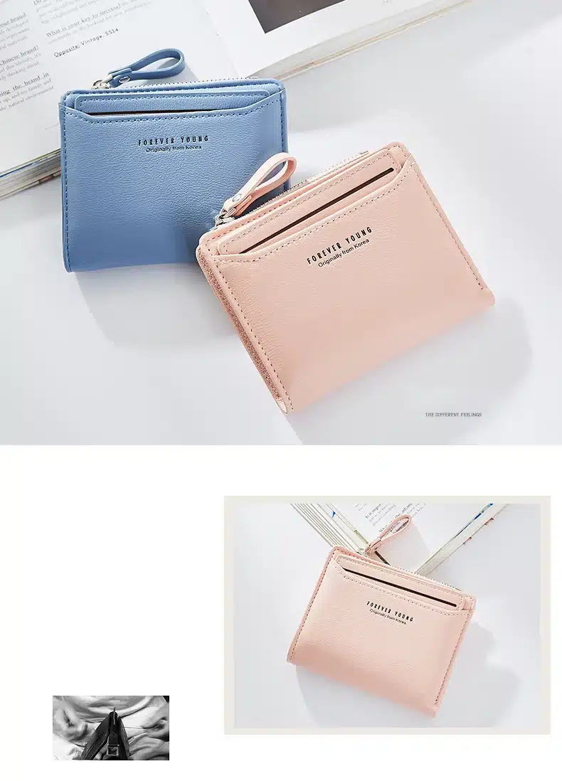 WEICHEN Women Wallets With Individual ID Card Holder Zipper Coin Pocket Ladies Small Purses Female Wallet Carteira High Quality 11